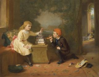 George Bernard O\'Neill - Storming the Castle