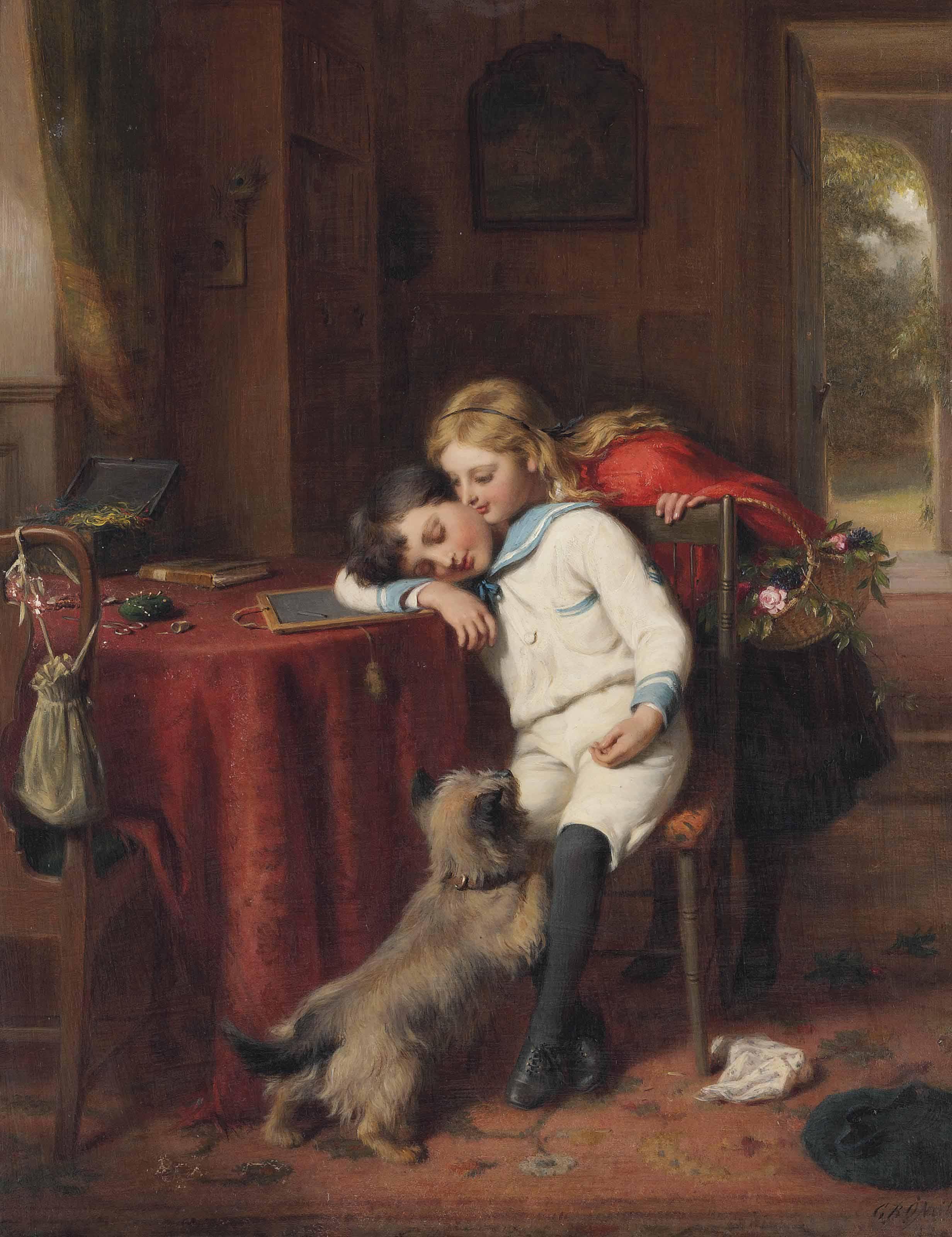 George Bernard O\'Neill - Sweet dreams