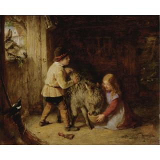 George Bernard O\'Neill - The Favourite