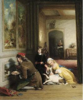 George Bernard O\'Neill - The Obedient Model