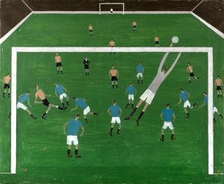 George Bissill - Football - A Diving Save