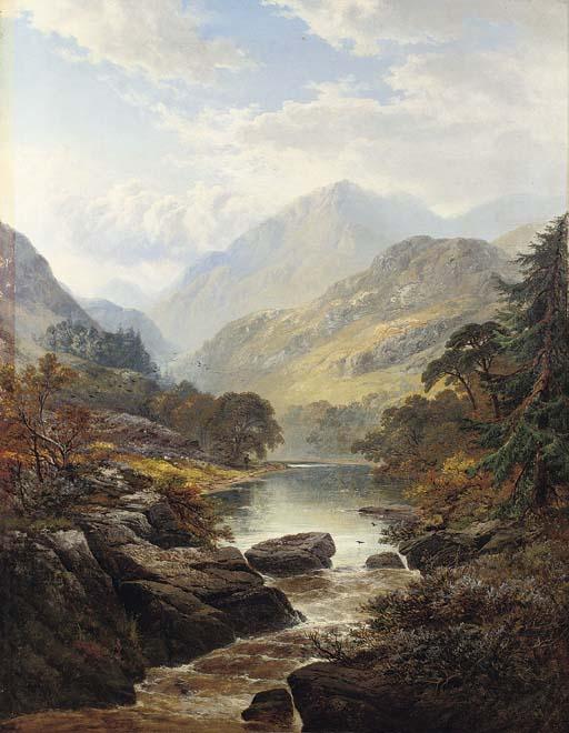 George Blackie Sticks - Glenfinlas, Brigg of Turk