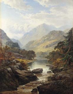 George Blackie Sticks - Glenfinlas, Brigg of Turk