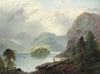 George Blackie Sticks - Loch Katrine