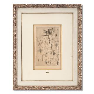 George Braque - Composition. (Nature Morte aux Verres)