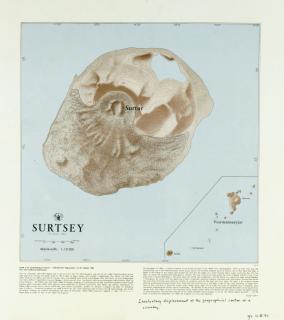 George Brecht - Involuntary Displacement Of The Geographical Center Of A Country (From Volume 2, Chapter 3, Land Mass Transportation, Of The Book Of The Tumbler On Fire)