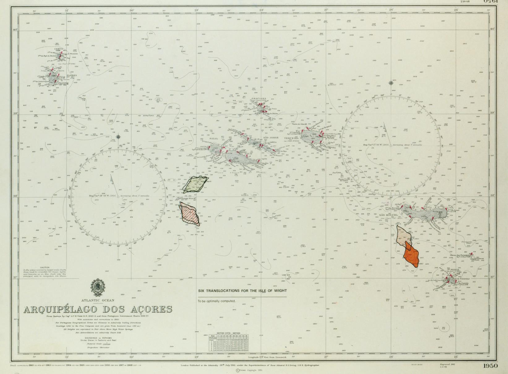 George Brecht - Six Translocations For The Isle Of Wight (From The Book Of The Tumbler On Fire)