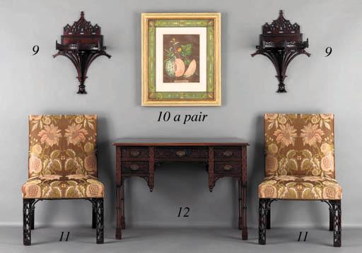 George Brookshaw - Two hand-colored aquatints from: Pomonica Britannica, A Collection of the Most Esteemed Fruits