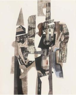 George Campbell, R.H.A., R.U.A. - Play of Quixote Shapes