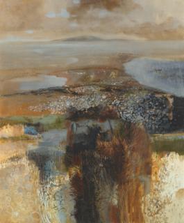 George Campbell, R.H.A. - Dogs Bay, Roundstone