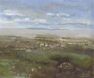 George Campbell, R.H.A. - Islands from the Clare Coast