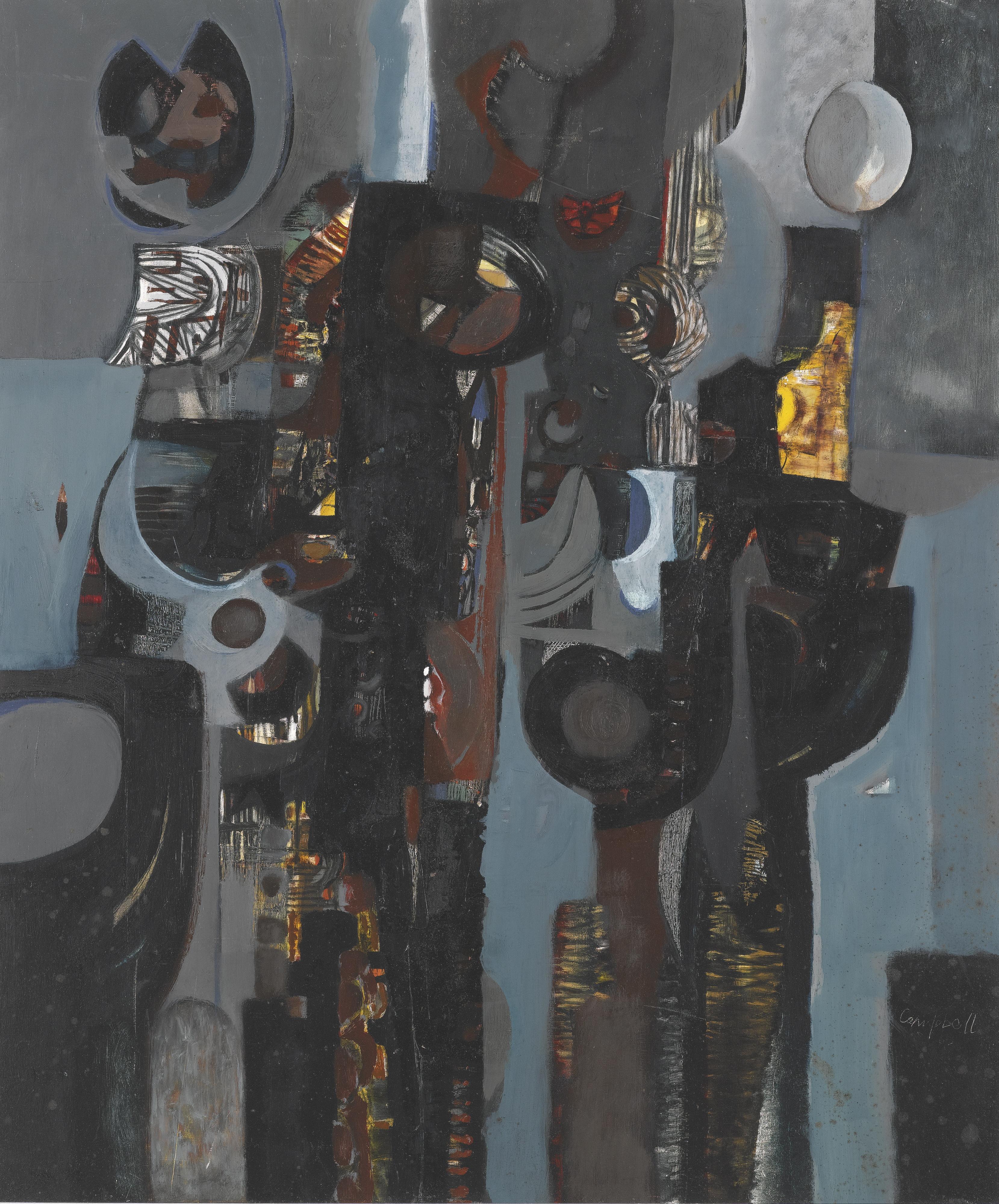 George Campbell, R.H.A. - Night Shapes