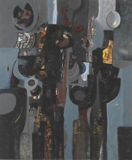 George Campbell, R.H.A. - Night Shapes