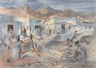 George Campbell - Pedregalejos, Night