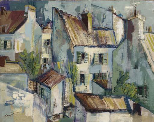 George Campbell - Rooftops, Sèvres