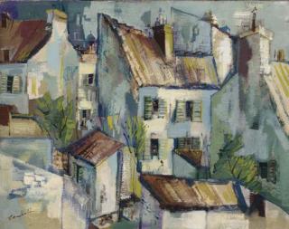 George Campbell - Rooftops, Sèvres
