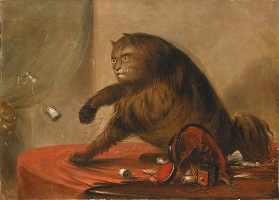 George Catlin - Le Chat d\'Ostende