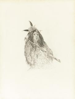 George Catlin - Nee-hee-o--woo-tis, Sheyenne