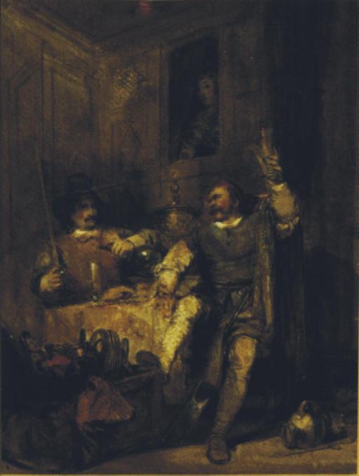 George Cattermole - A festive repast