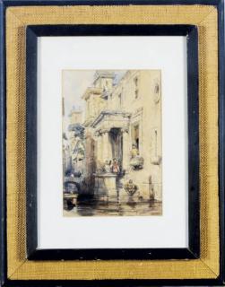 George Cattermole - Venetian Canal