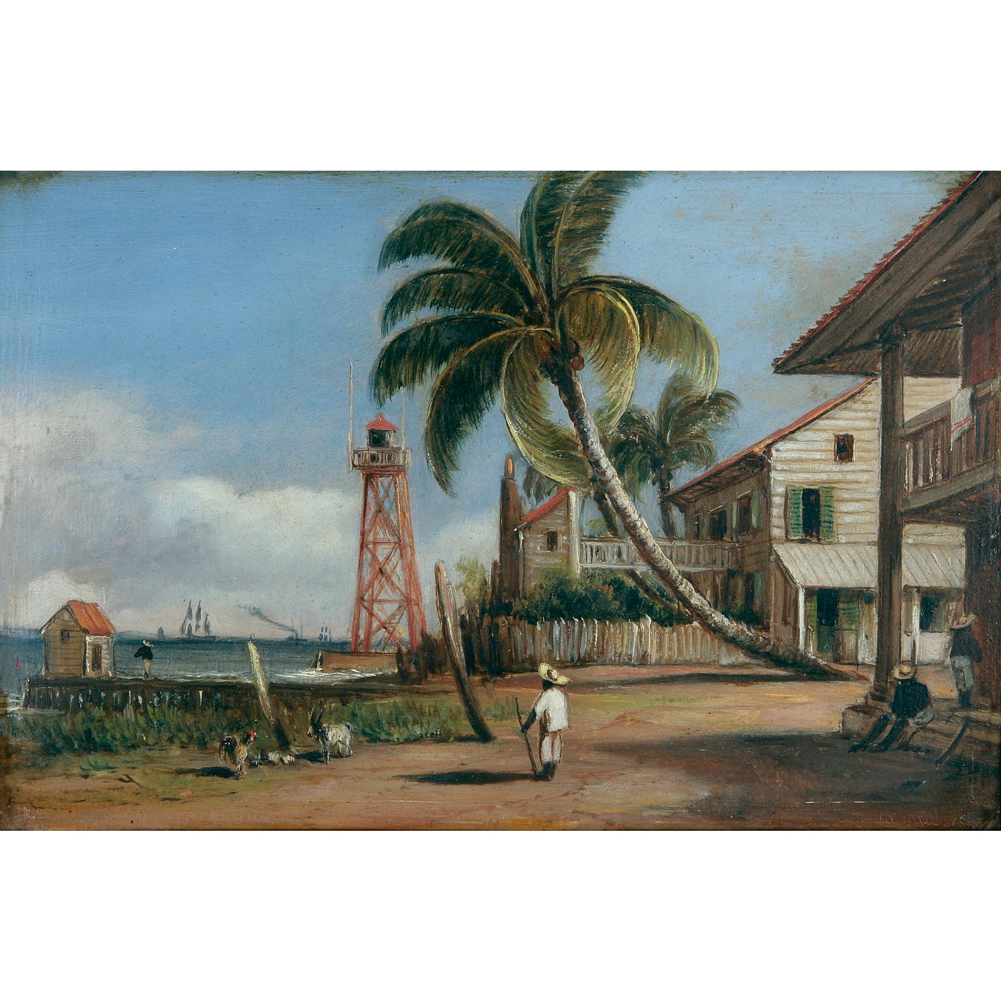 George Chambers Jnr - British Colon On The Aspenwall [Sic], Panama, 1865