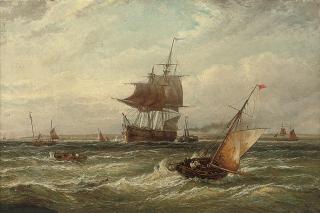 George Chambers, Jun. - Congested waters in the Channel