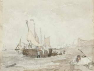 George Chambers, Jun. - Fishermen unloading the catch