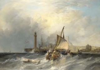 George Chambers, Snr. - Congestion at the harbor mouth, Margate