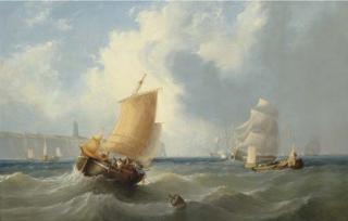 George Chambers - Shipping Off The South Coast