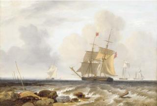 George Chambers - Trading brigs offshore