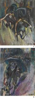 George Chann - A: Rickshaw; B: Guiding Dog [Two Works]