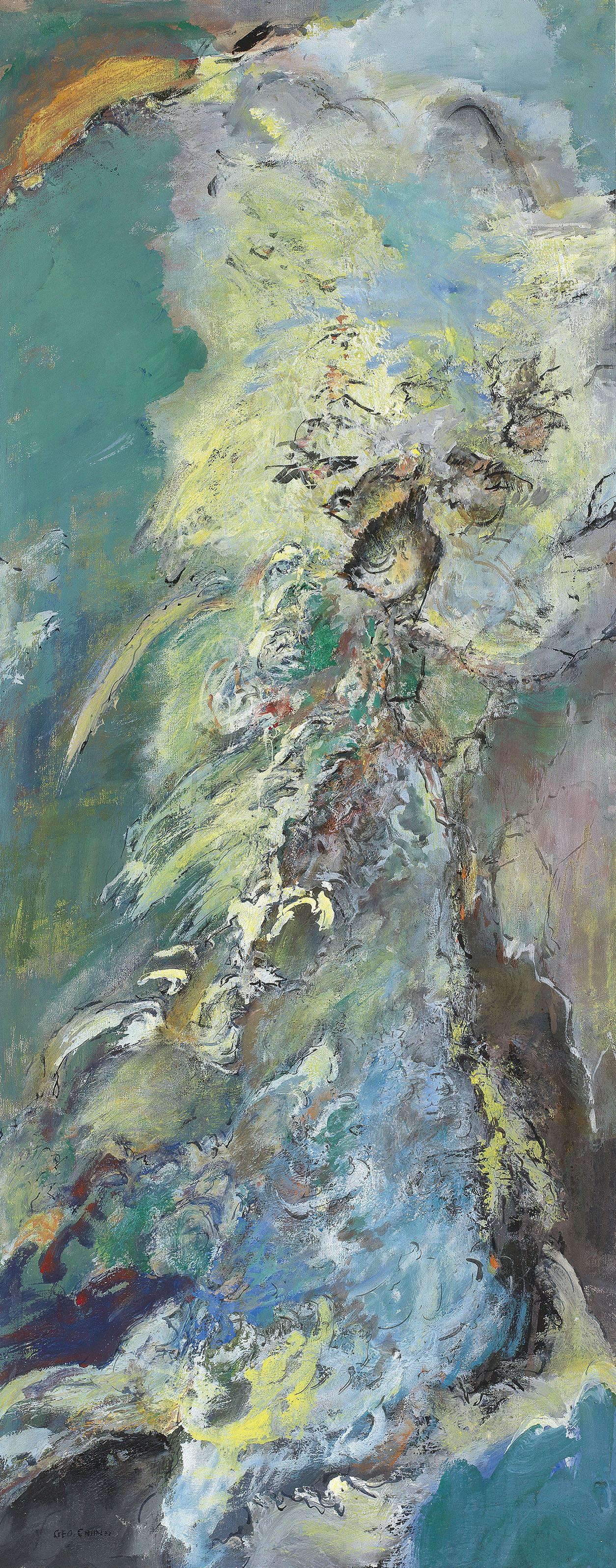 George Chann - ABSTRACT WITH BIRDS