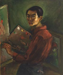 George Chann - Artist\'s Self-Portrait