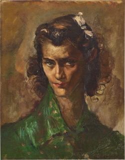 George Chann - Untitled (Portrait of a Woman)