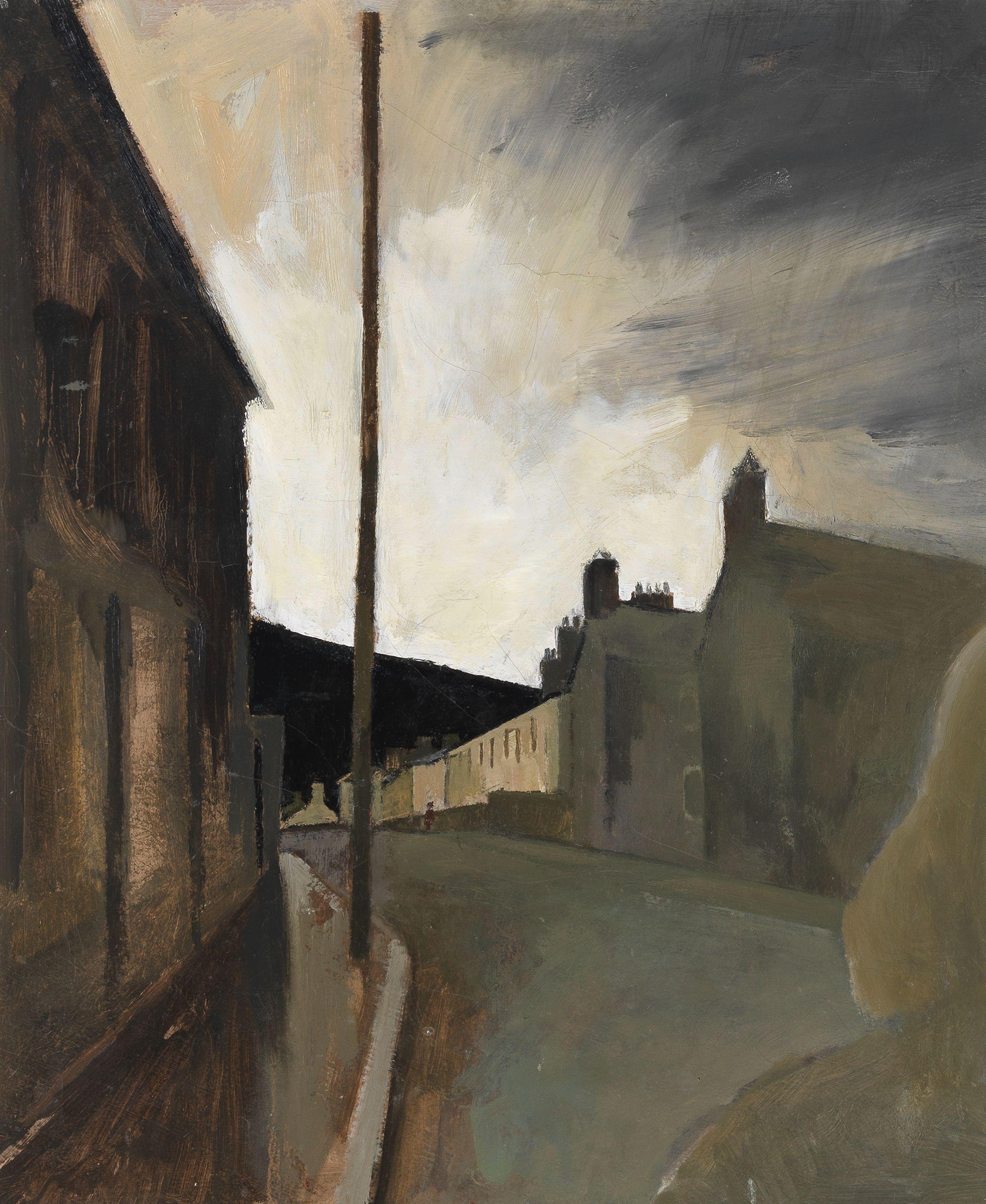 George Chapman - Street Scene, Rhondda Valley