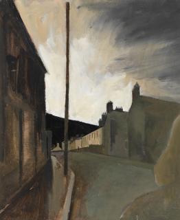 George Chapman - Street Scene, Rhondda Valley