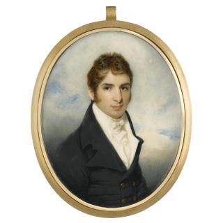 George Chinnery - Portrait Of A Gentleman