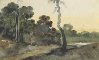 George Chinnery - The Afterglow