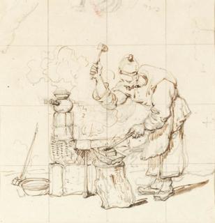 George Chinnery - The Blacksmith