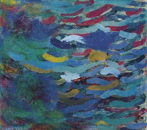 George Claessen - Abstract Legend In Dominant Blue