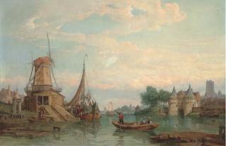 George Clarkson Stanfield - Amsterdam