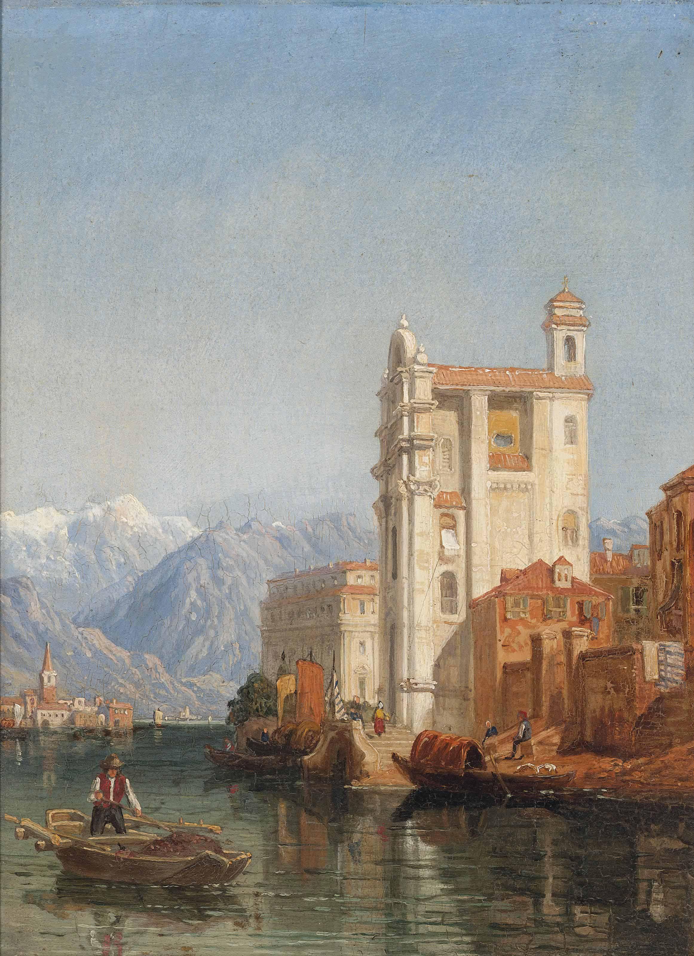 George Clarkson Stanfield - Lake Maggiore