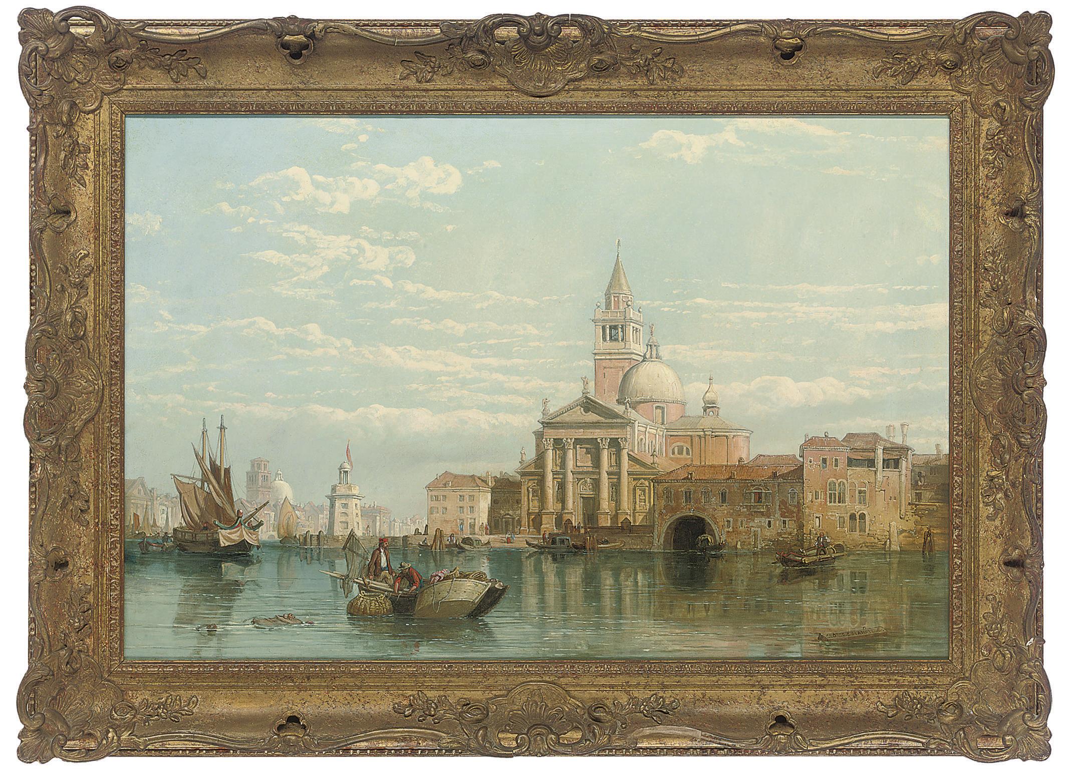 George Clarkson Stanfield - San Giorgio Maggiore, Venice