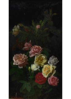 George Cochran Lambdin - Roses