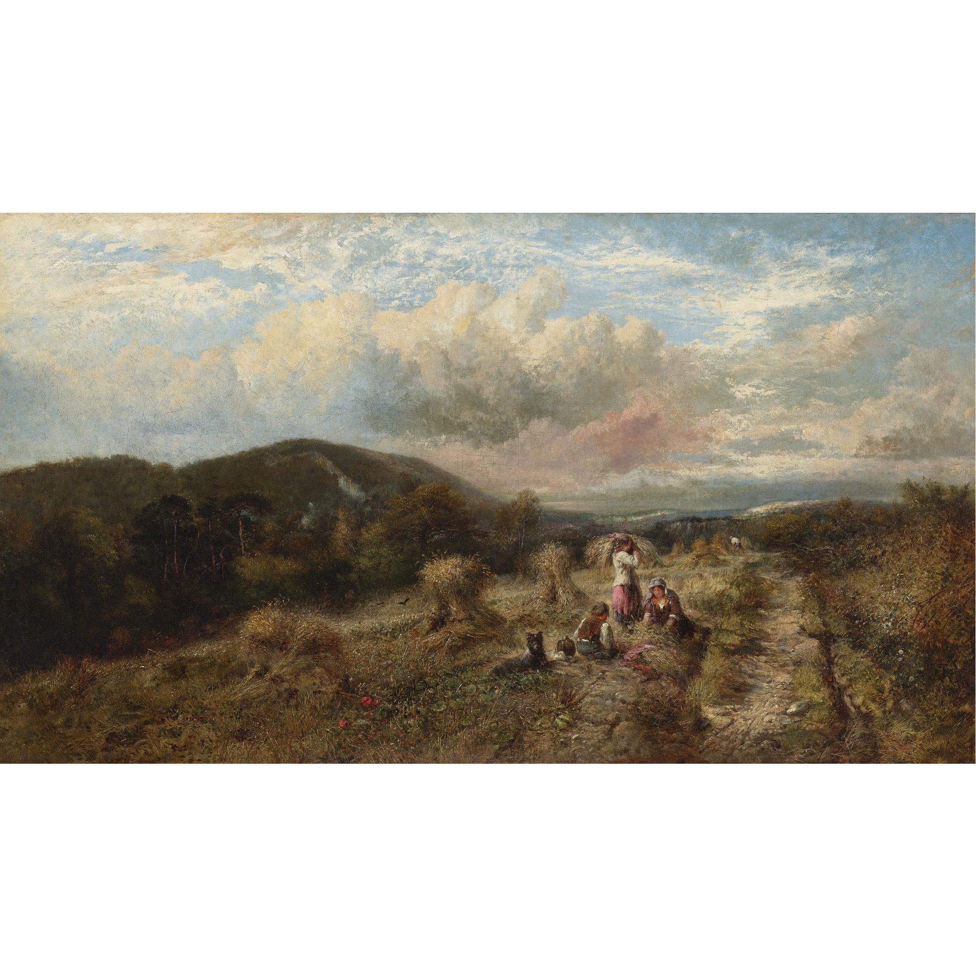 George Cole - British At Harvest