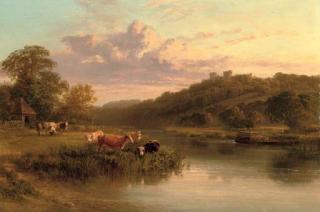 George Cole - View of Ludlow