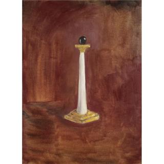 George Condo - Black Bulb