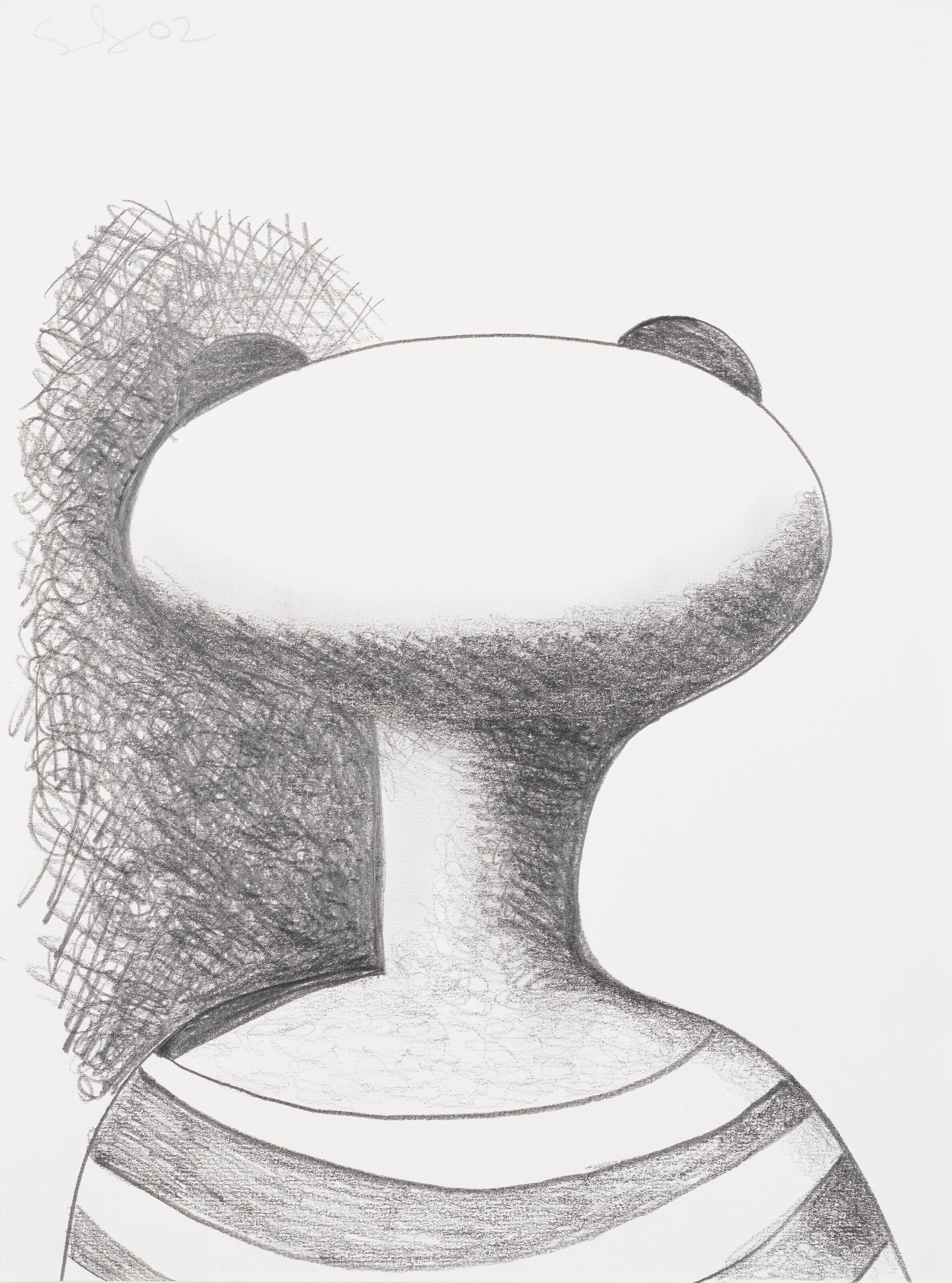 George Condo - Cat head