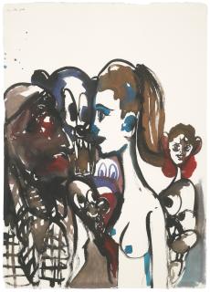 George Condo - Circus Composition