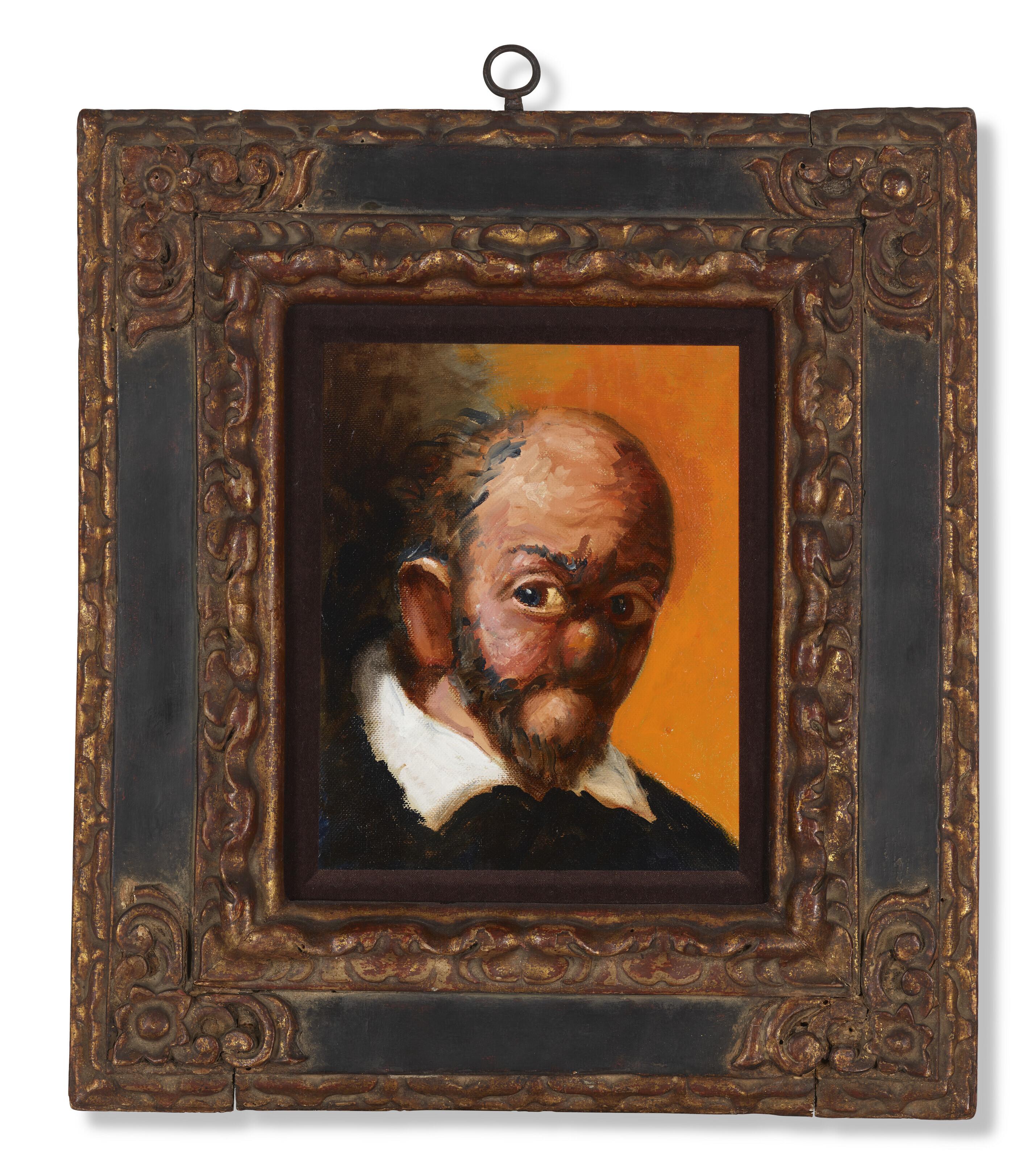 George Condo - Des Esseintes Contemplating Artifice